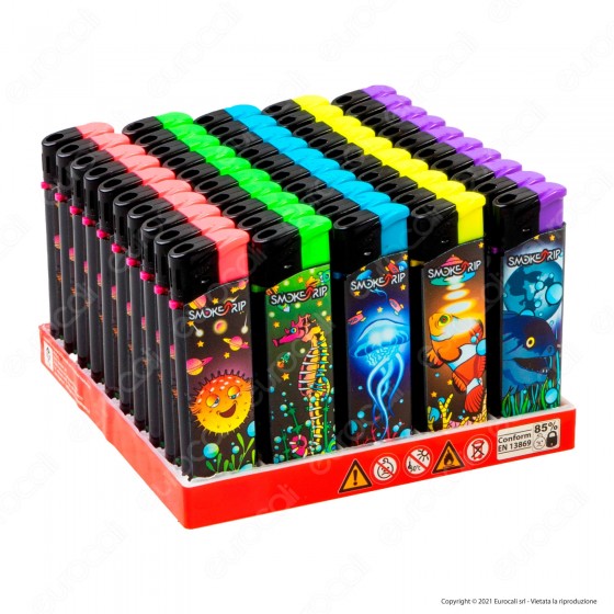 SmokeTrip Accendini Elettronici Ricaricabili Fantasia Fish Invasion - SmokeTrip Accendini Elettronici Ricaricabili Fantasia Fish Invasion -