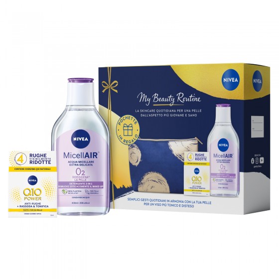 Nivea My Beauty Routine Kit Skincare Acqua Micellare Delicata e Crema Nivea My Beauty Routine Kit Skincare Acqua Micellare Delicata e Crema
