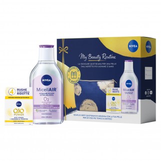 Nivea My Beauty Routine Kit Skincare Acqua Micellare Delicata e Crema