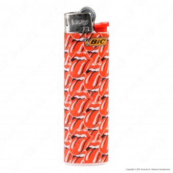 Bic Slim J23 Fantasia Rolling Stones - 5 Accendini