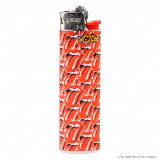Bic Slim J23 Fantasia Rolling Stones - 5 Accendini