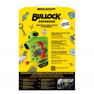 Bullock Defender Blocca Volante Antifurto Universale per Auto -