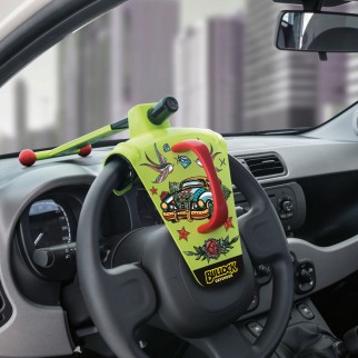 Bullock Defender Blocca Volante Antifurto Universale per Auto -