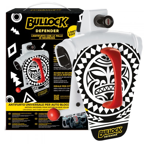 Bullock Defender Blocca Volante Antifurto Universale per Auto - Bullock Defender Blocca Volante Antifurto Universale per Auto -
