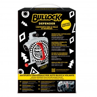 Bullock Defender Blocca Volante Antifurto Universale per Auto -