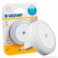 Velamp Drop Led Punto Luce 3 LED con Sensore Crepuscolare Colore Bianco 220-240V - mod. IL27