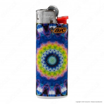 Bic Mini J25 Piccolo Fantasia Kaleidoscope - Box da 50 Accendini