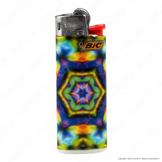 Bic Mini J25 Piccolo Fantasia Kaleidoscope - Box da 50 Accendini