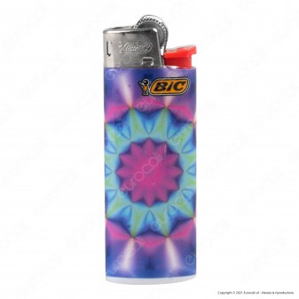 Bic Mini J25 Piccolo Fantasia Kaleidoscope - Box da 50 Accendini