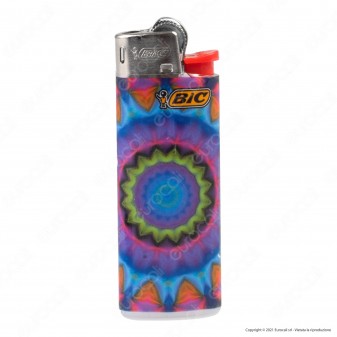 Bic Mini J25 Piccolo Fantasia Kaleidoscope - Box da 50 Accendini