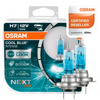 Osram Cool Blue Intense Extra White - 2 Lampadine H7
