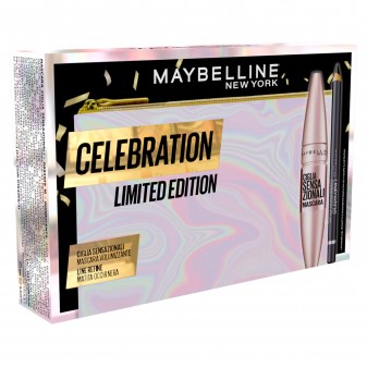 Maybelline New York Celebration Limited Edition Pochette + Mascara + Matita Coffret Ciglia