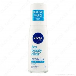 Nivea Deo Beauty Elixir Deodorante Vapo Antitraspirante Fresh Senza