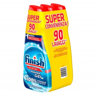 Finish Power Gel All in 1 Max Stoviglie Protette per Lavastoviglie -
