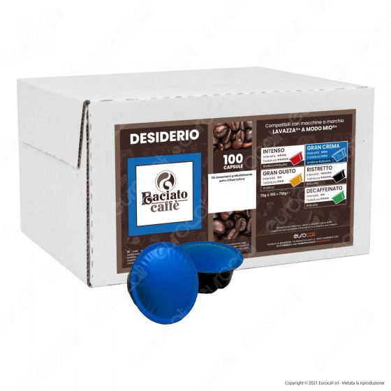 Baciato Caffè Linea Desiderio Gran Crema Cialde Compatibili Lavazza A Baciato Caffè Linea Desiderio Gran Crema Cialde Compatibili Lavazza A