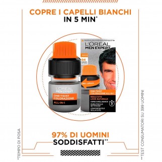L'Oréal Men Expert One Twist Colorazione All-in-One Tinta per Uomo