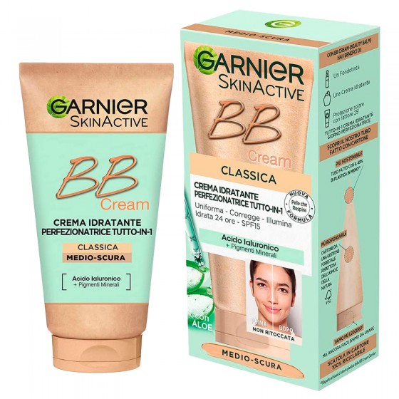Garnier Skinactive BB Cream Crema Viso Idratante Perfezionatrice Garnier Skinactive BB Cream Crema Viso Idratante Perfezionatrice