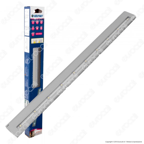 Velamp LT010 Reglette con Magnete 10 LED a Batteria - mod.LT81007 Velamp LT010 Reglette con Magnete 10 LED a Batteria - mod.LT81007