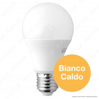 V-Tac VT-1853D Lampadina LED E27 10W Bulb A60 Dimmerabile - SKU 4282