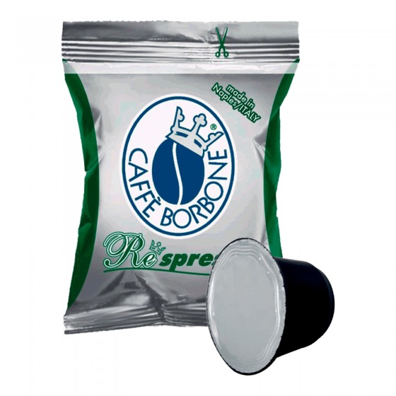 50 Capsule Caffè Borbone Respresso Decaffeinato - Cialde Compatibili 50 Capsule Caffè Borbone Respresso Decaffeinato - Cialde Compatibili
