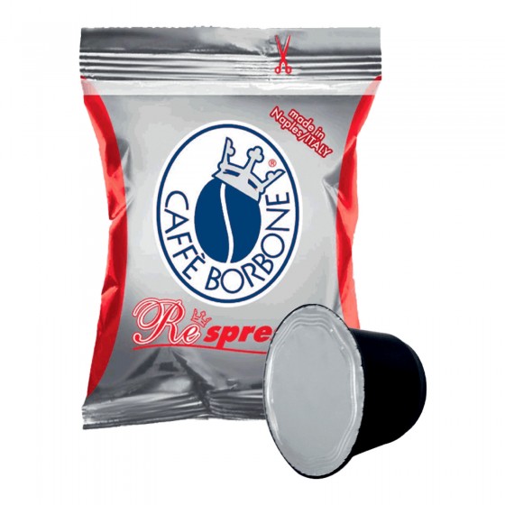 50 Capsule Caffè Borbone Respresso Miscela Rossa - Cialde Compatibili 50 Capsule Caffè Borbone Respresso Miscela Rossa - Cialde Compatibili