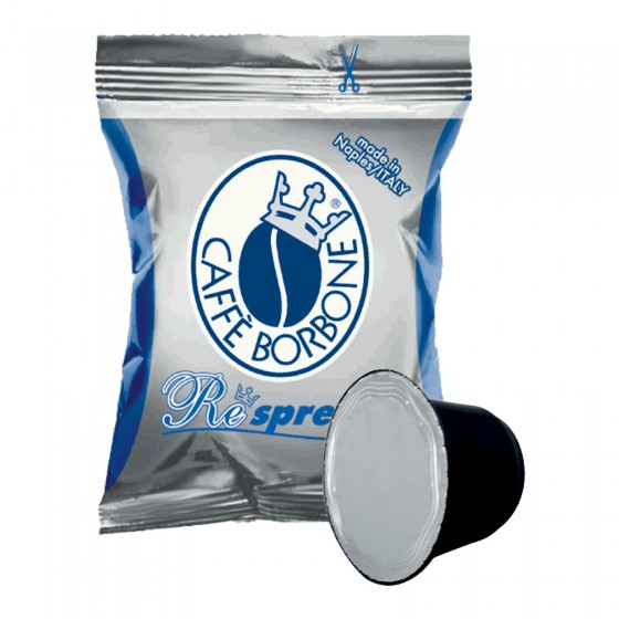 50 Capsule Caffè Borbone Respresso Miscela Blu - Cialde Compatibili 50 Capsule Caffè Borbone Respresso Miscela Blu - Cialde Compatibili
