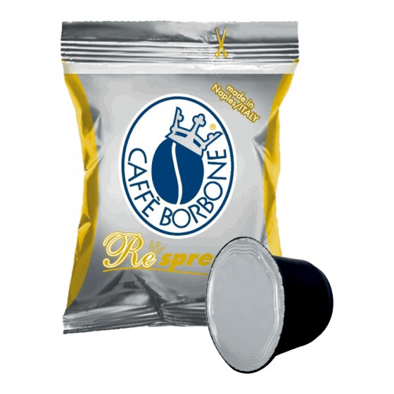 50 Capsule Caffè Borbone Respresso Miscela Oro - Cialde Compatibili 50 Capsule Caffè Borbone Respresso Miscela Oro - Cialde Compatibili