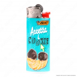 Bic Mini J25 Piccolo Fantasia Cookie - Serie da 5 Accendini