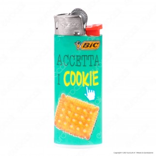 Bic Mini J25 Piccolo Fantasia Cookie - Serie da 5 Accendini