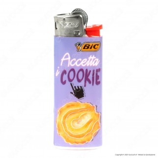 Bic Mini J25 Piccolo Fantasia Cookie - Serie da 5 Accendini