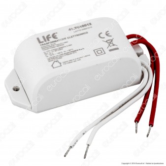 Life Trasformatore Elettronico 20 - 105W per Lampadine LED 11,3V -