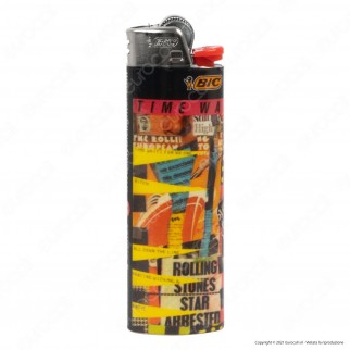 Bic Maxi J26 Grande Fantasia Rolling Stones - Serie da 5 Accendini
