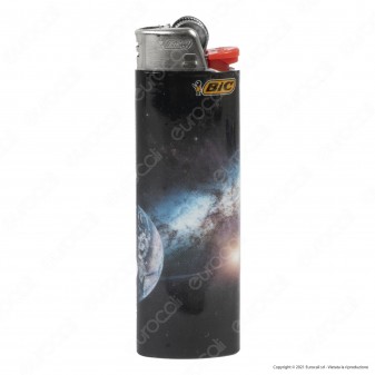 Bic Maxi J26 Grande Fantasia Space - Serie da 5 Accendini
