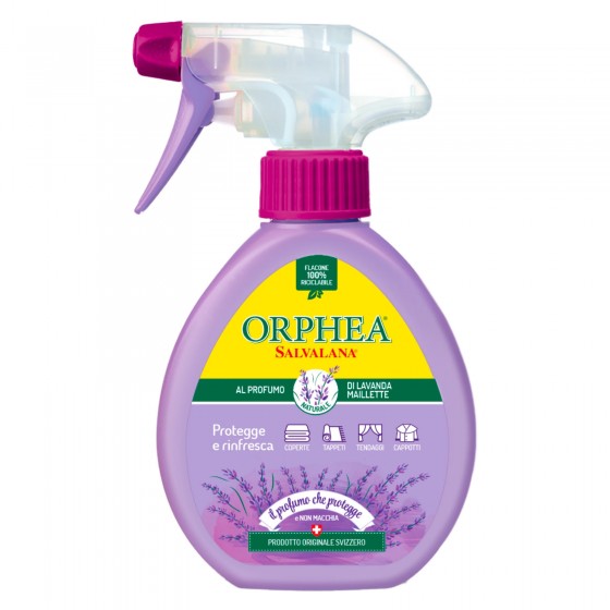 Orphea Salvalana Spray Protegge e Rinfresca Tessuti Tappeti e Tende Orphea Salvalana Spray Protegge e Rinfresca Tessuti Tappeti e Tende