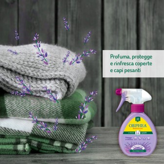 Orphea Salvalana Spray Protegge e Rinfresca Tessuti Tappeti e Tende