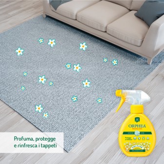 Orphea Salvalana Spray Protegge e Rinfresca Tessuti Tappeti e Tende