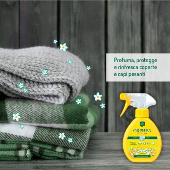 Orphea Salvalana Spray Protegge e Rinfresca Tessuti Tappeti e Tende
