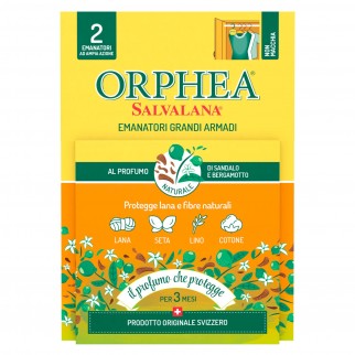 Orphea Salvalana Emanatori Grandi Armadi Protegge Lana e Fibre