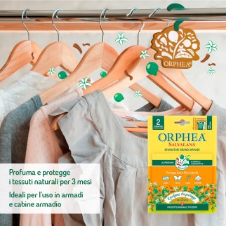 Orphea Salvalana Emanatori Grandi Armadi Protegge Lana e Fibre
