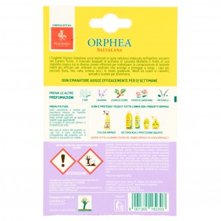 Orphea Salvalana Foglietti Cassetti e Armadi Protegge Lana e Fibre