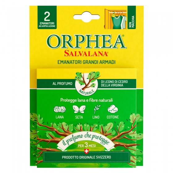 Orphea Salvalana Emanatori Grandi Armadi Protegge Lana Profumo Legno Orphea Salvalana Emanatori Grandi Armadi Protegge Lana Profumo Legno