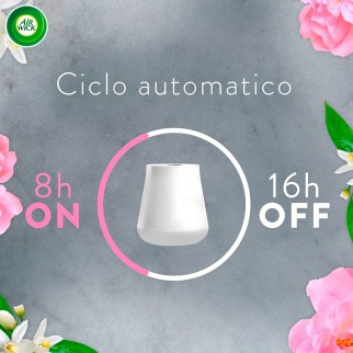 Air Wick Diffusore di Fragranze con Oli Essenziali e Ricarica Peonia