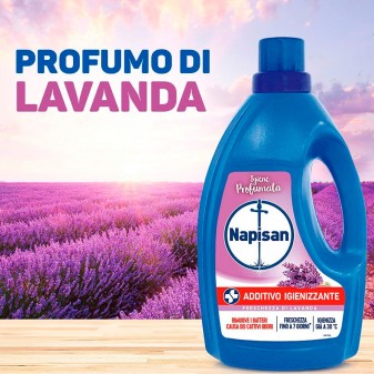 Napisan Additivo Igienizzante Liquido Freschezza di Lavanda - Flacone