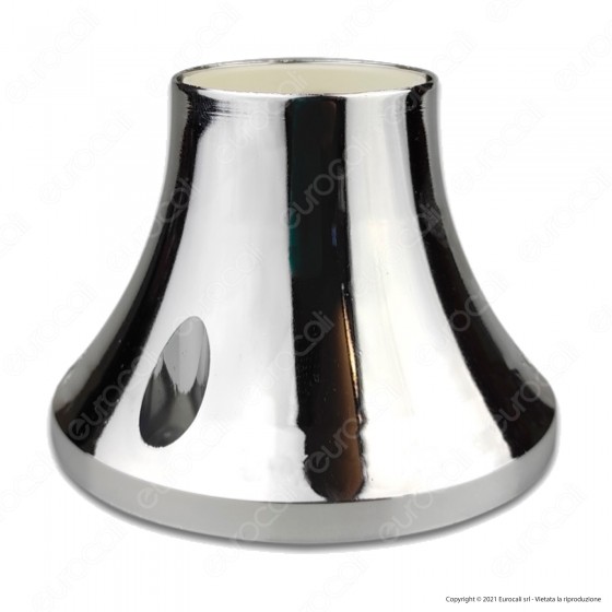 FAI Portalampada E27 in Termoplastica Colore Cromato mod. 0080/CR FAI Portalampada E27 in Termoplastica Colore Cromato mod. 0080/CR