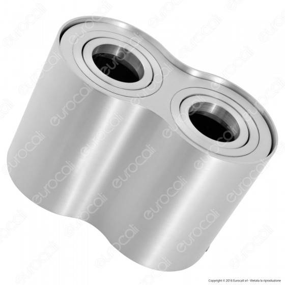 Kanlux BORD DLP-250-AL Portafaretto Orientabile Rotondo da Soffitto Kanlux BORD DLP-250-AL Portafaretto Orientabile Rotondo da Soffitto