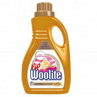 Woolite Lip Detersivo Liquido Pro-Care con Cheratina - Flacone da 1500 ml 25...