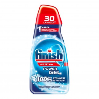 Finish Power Gel All in 1 Max Stoviglie Protette per Lavastoviglie -