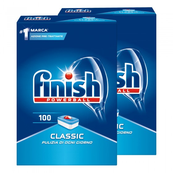 Finish Powerball Classic Detersivo in Tabs per Lavastoviglie - 2 Finish Powerball Classic Detersivo in Tabs per Lavastoviglie - 2
