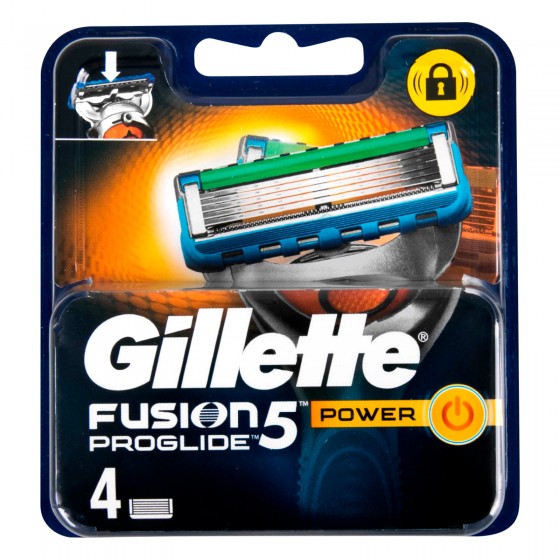 Fusion Proglide Power Lamette Confezione da 4 Ricariche Gillette Fusion Proglide Power Lamette Confezione da 4 Ricariche Gillette