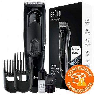 Braun HC5050 Tagliacapelli, Regolabarba Uomo e Rasoio Elettrico Barba